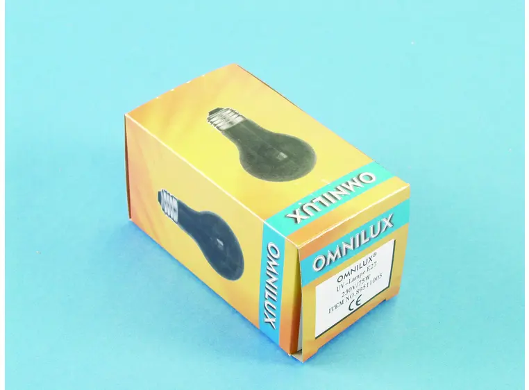 Omnilux UV A19 lamp 75W E-27 